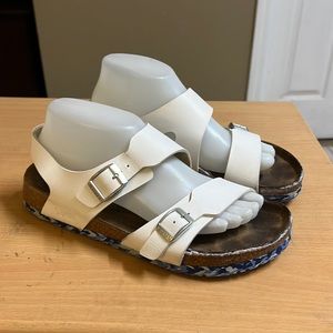 Birkenstock Birki’s White 8 Backstrap